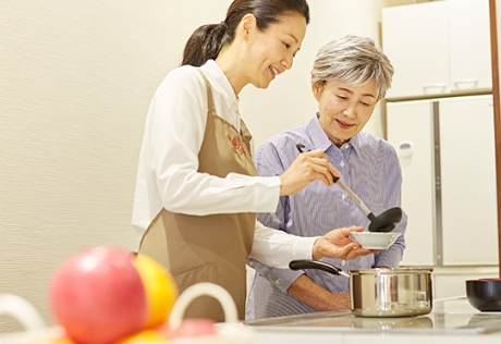 自宅で暮らしたい