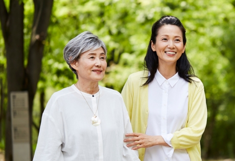 外出の付き添い